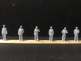 Loco crew Multi-Pack - 6 figures in assorted poses -3D scans  - OO9/OO/HO