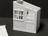 Ground Signal Box Hut with levers and glazing SDR  - OO9/OO/HO