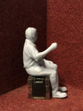 G-Scale seated Driver figure - 3D scan of a real person - MD087 (also GN15)