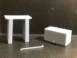 OO9 (OO Scale) Beddgelert inspired water tower