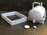 OO H0 OO9  Gauge Single Diesel Tank with bund for depot