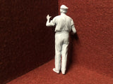 G-Scale Driver figure in overalls - 3D scan of a real person - MD007 (also GN15)