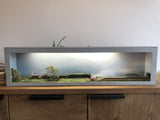 75cm Model Railway Shelf Diorama kit, optional Fiddle Stick, lighting and Shelf
