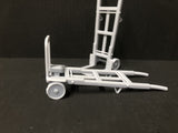 16mm Scale, Two Sack Trolleys for Model Platforms and Workshops