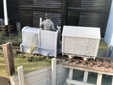 Gn15 Narrow Gauge Gunpowder wagon - short with wheels