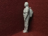 G-Scale figure - Woman with backpack 3D scan of a real person - F006 (also GN15)