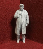 G-Scale Driver figure in coat - 3D scan of a real person - MD006 (also GN15)
