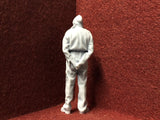G-Scale man in military uniform - 3D scan of a real person - MD071 (also GN15)