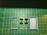 Gn15  Single Plank Wagon Kit optional wheelset