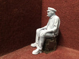 G-Scale Driver figure - 3D scan of seated figure  - M032 (also GN15)