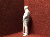 G-Scale Woman with stick- 3D scan of a real person - F004 (also GN15)