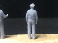 Loco crew Multi-Pack- 6 figures in assorted poses -3D scans  - OO9/OO/HO