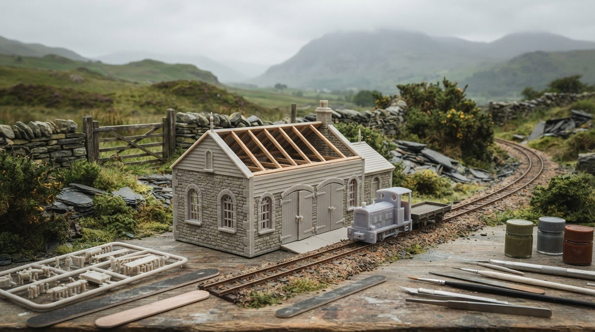 3D Printed Railway Buildings: Narrow Gauge Guide
