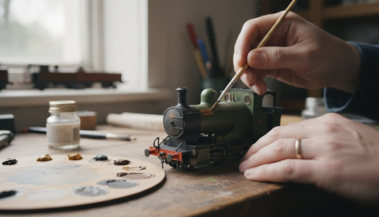 Using Oil Paints for Weathering Trains: The Ultimate Modeller’s Guide