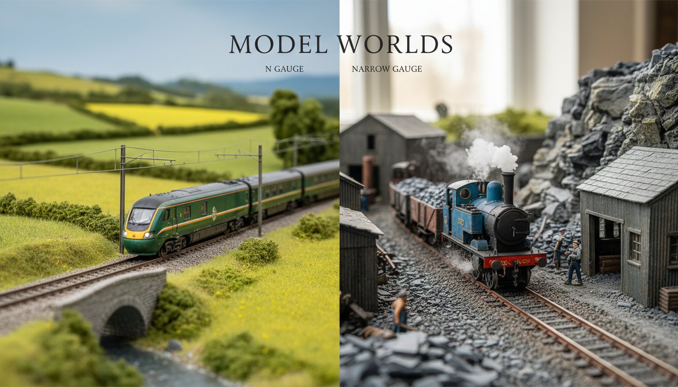 N Gauge vs. Narrow Gauge Model Trains: A Clear Comparison