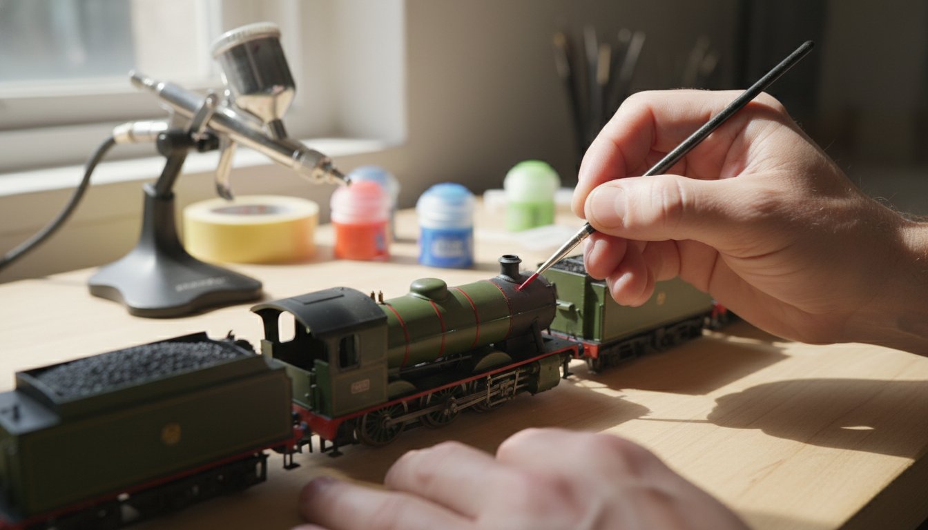 Painting and Lining a Locomotive Kit: The Modeller’s Guide to a Professional Finish
