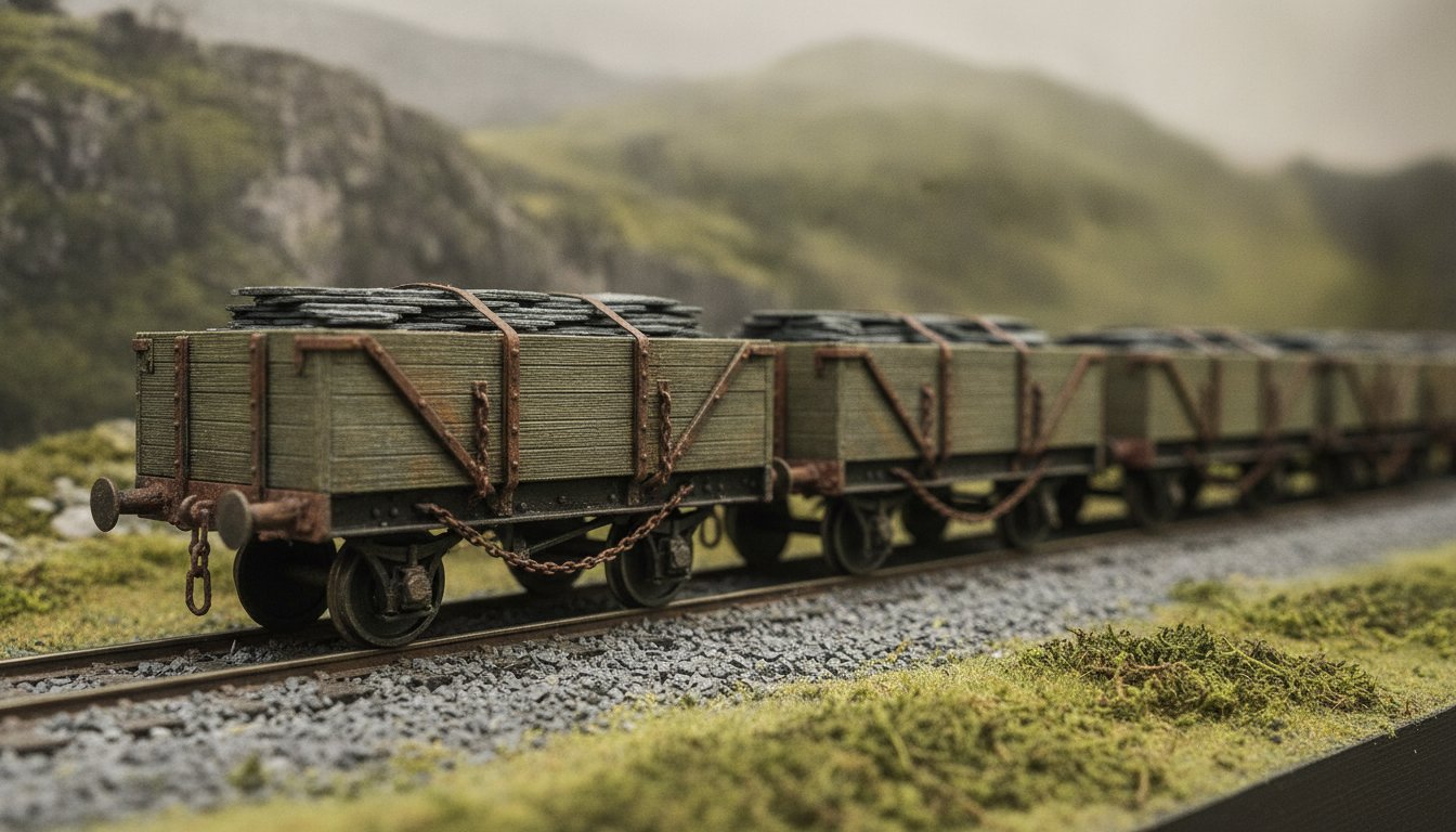 3D Printed Slate Wagon Kits for OO9: The Ultimate Modeller's Guide