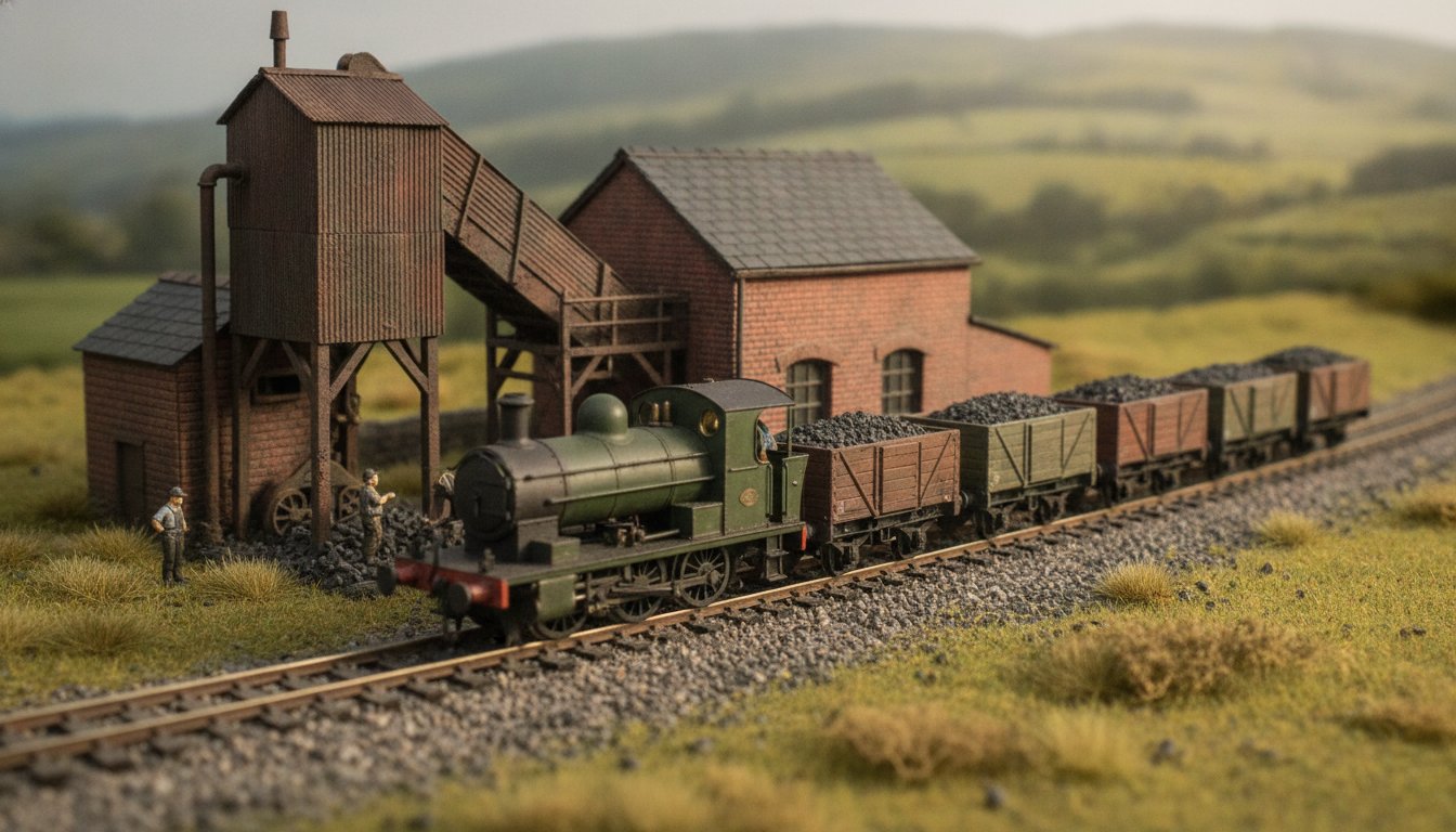 Mastering Model Railway Coal Mine Scenery: A Narrow Gauge Guide