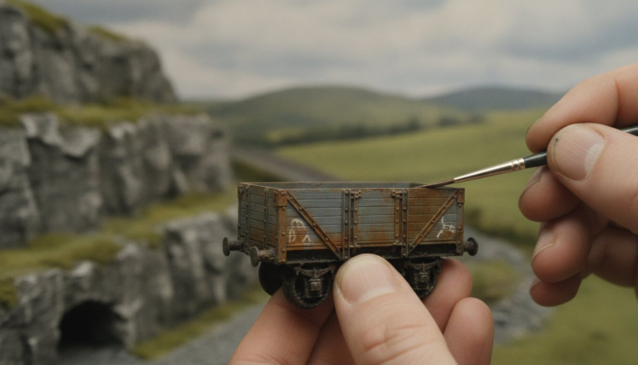 Weathering Rolling Stock for Realism: A Narrow Gauge Modeller's Guide