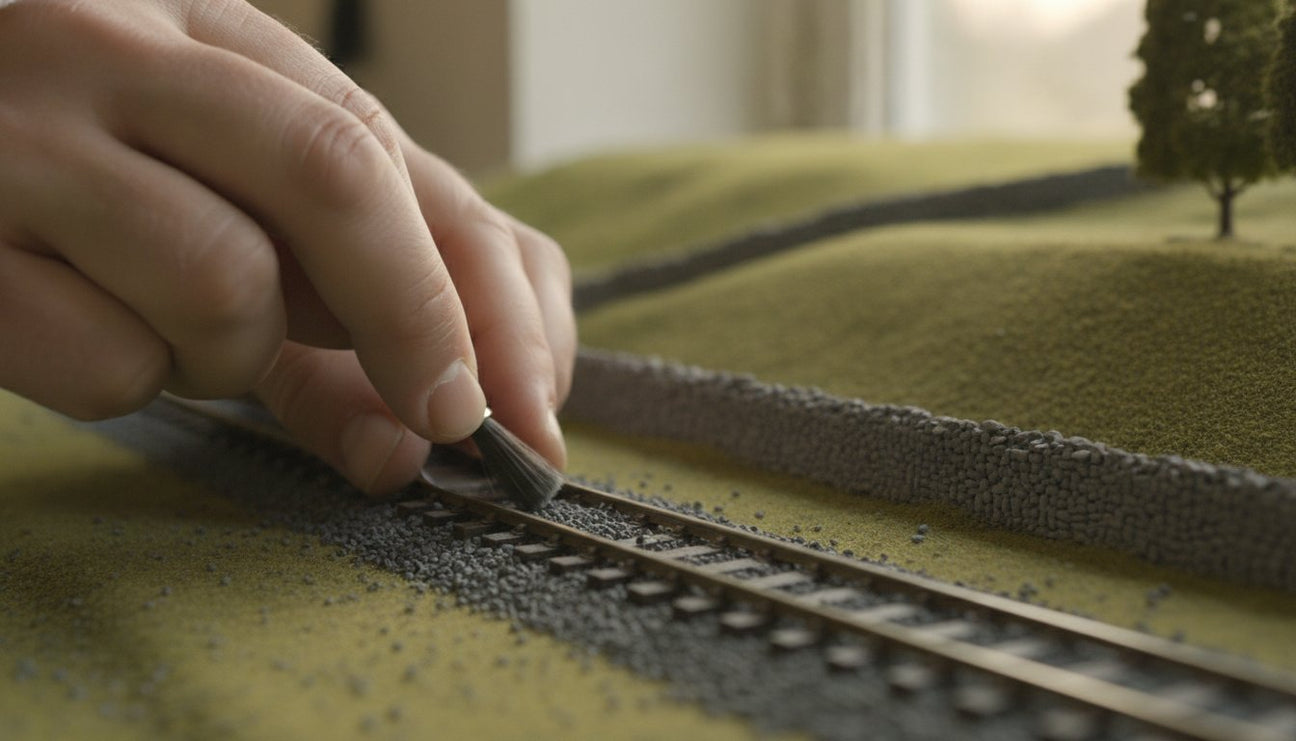 How to Ballast Model Railway Track: A Guide for Narrow Gauge Enthusiasts