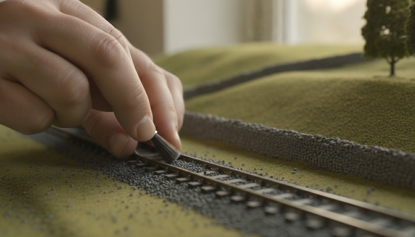 How to Ballast Model Railway Track: A Guide for Narrow Gauge Enthusiasts