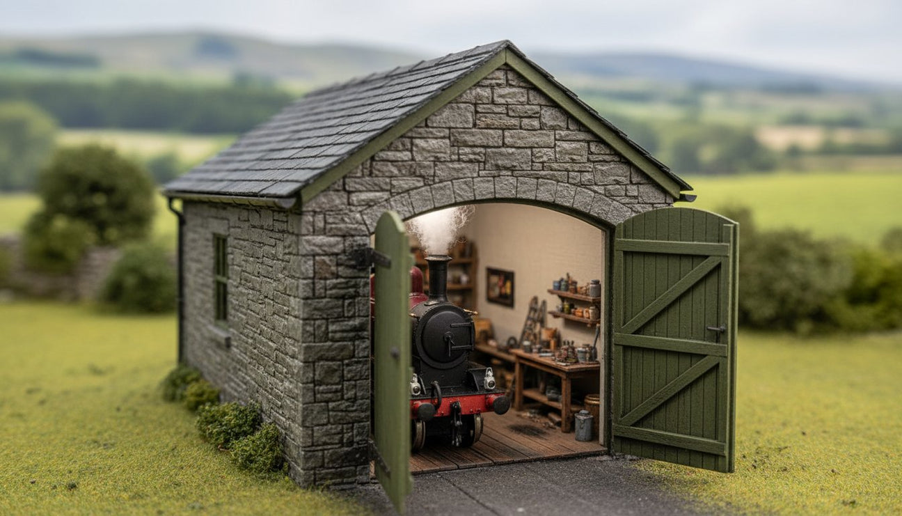 Choosing the Best Narrow Gauge Engine Shed Kit for Your Layout