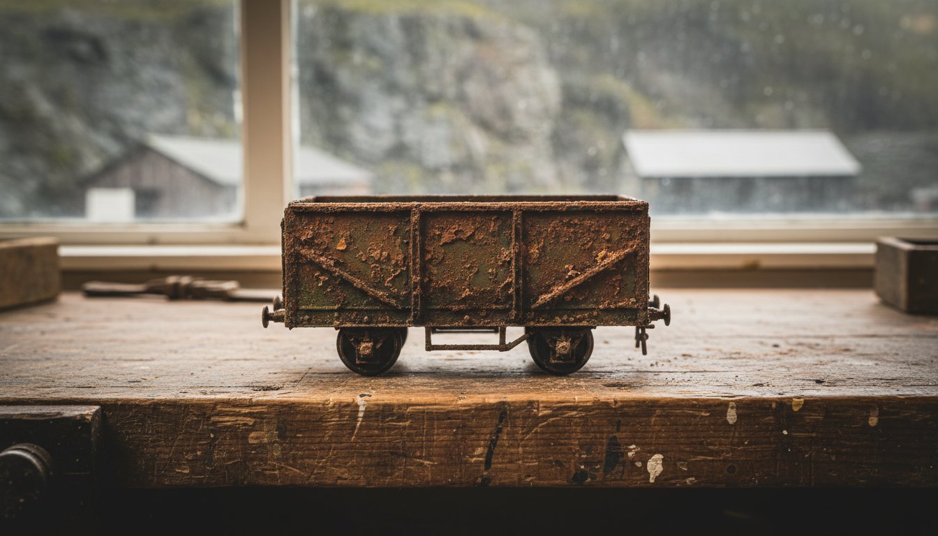 Creating Realistic Rust Effects on Models: A Narrow Gauge Weathering Guide