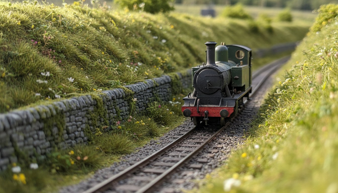 Mastering Model Railway Scenery Techniques: A Guide for Narrow Gauge Enthusiasts