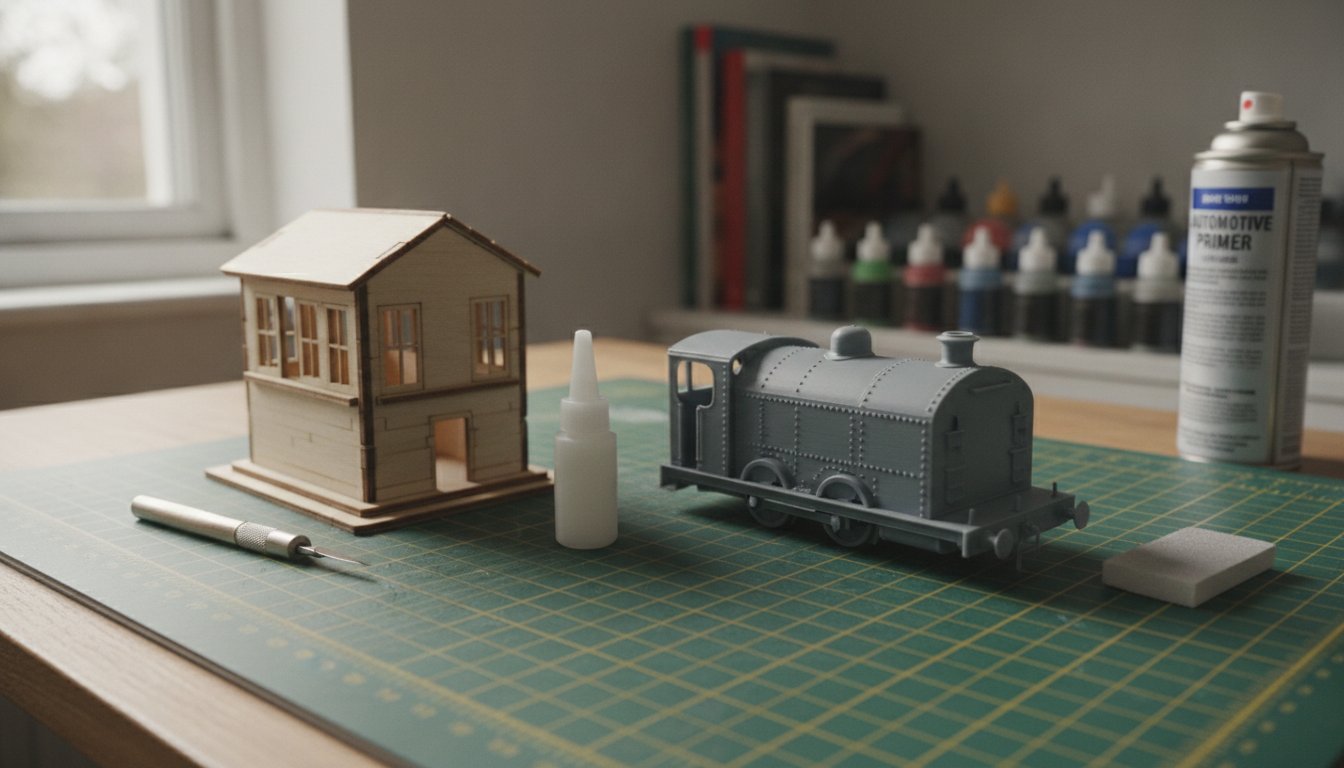 Customising 3D Printed Model Railway Kits: Laser Cut vs Resin Comparison Guide