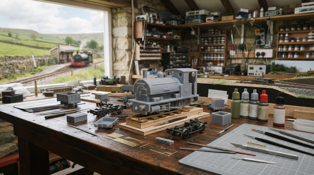 Finishing 3D Printed Model Railway Kits: A Practical Step-by-Step Guide