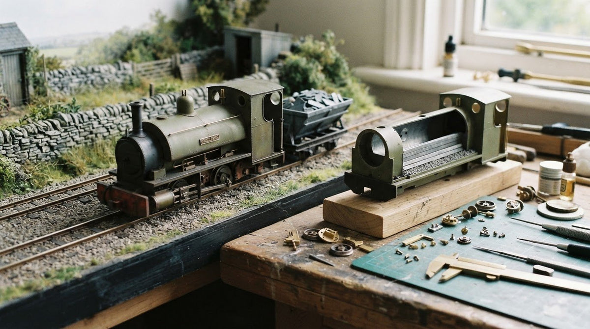 Freelance industrial steam loco kit requirements for modelers