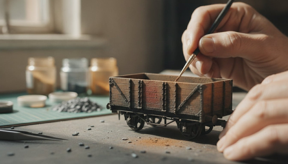 Painting and Weathering OO9 Wagon Kits: A Complete How-To Guide
