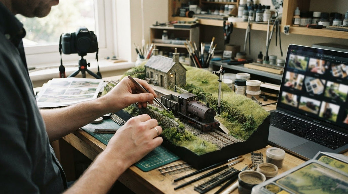 Sharing Model Railway Build Progress on Forums