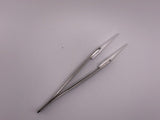 Ceramic Tipped Stainless Steel Tweezers – Fine Pointed, Heat Resistant, Model Railway Tool