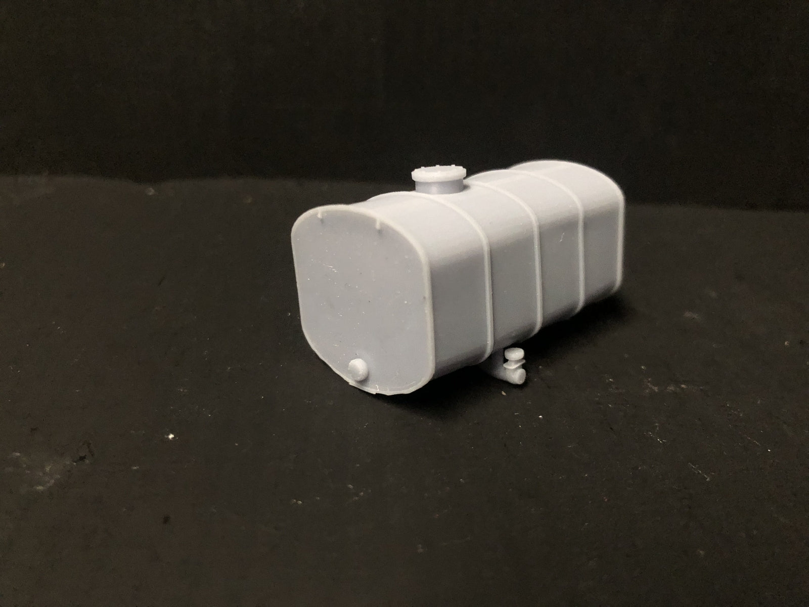 NG7 narrow gauge wagon load kit showing petrol tanker, gunpowder and dump wagon toppers for Bachmann Dinorwic slate wagon chassis