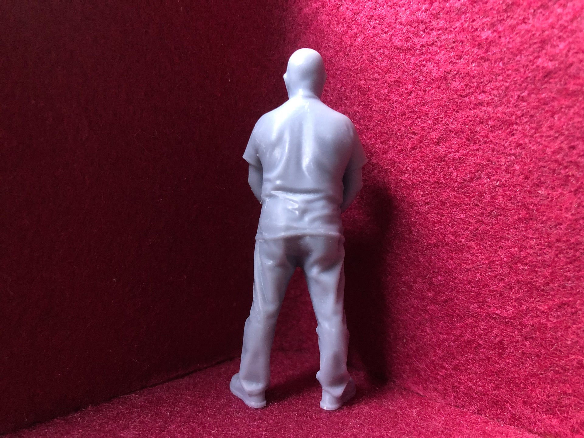 G-Scale driver figure - 3D scan of a real person - D149 (also GN15)