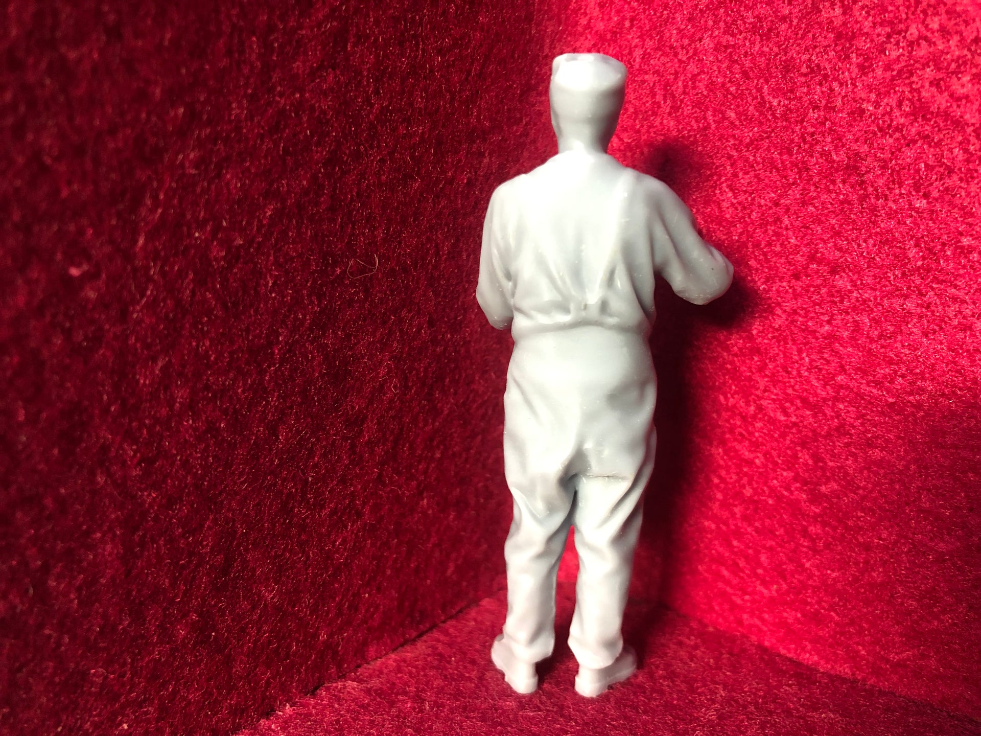 G-Scale driver figure - 3D scan of a real person - D039 (also GN15)