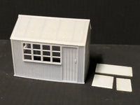 Corrugated workshop hut  - OO9/OO/HO ideal for your layout