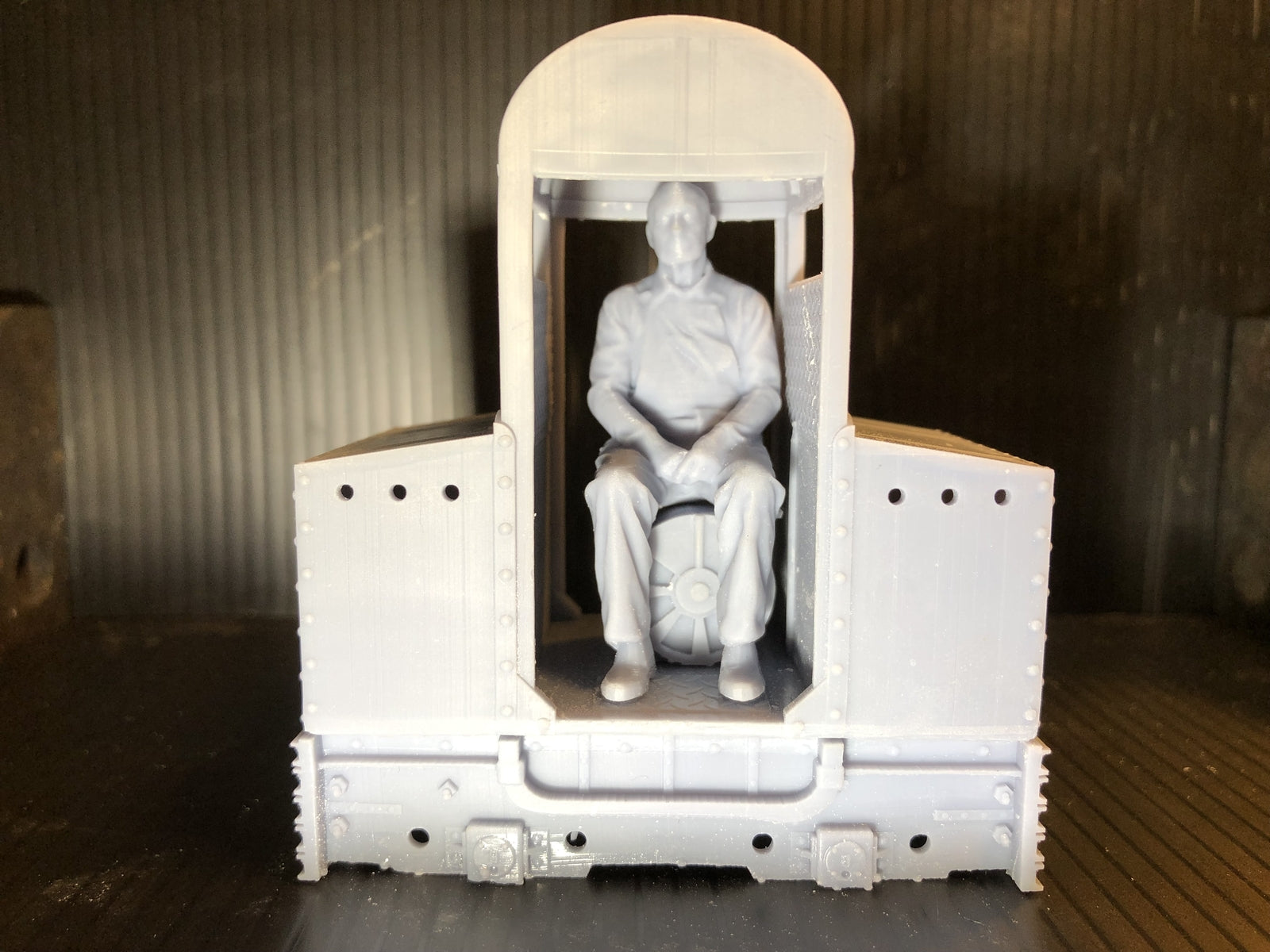 GN15 cabbed English Electric Brush critter quarry loco kit for 1:22.5 narrow gauge on 16.5mm track