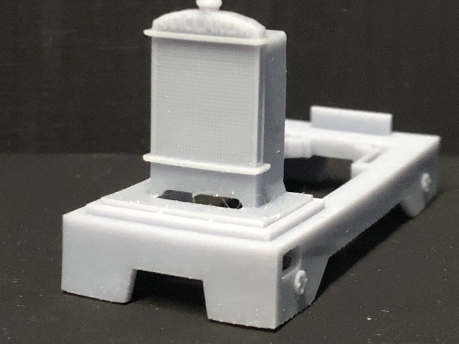 OO9 gauge Kerr Stuart No.4415 narrow gauge diesel locomotive kit body designed to fit a Kato 11-109 motor bogie chassis