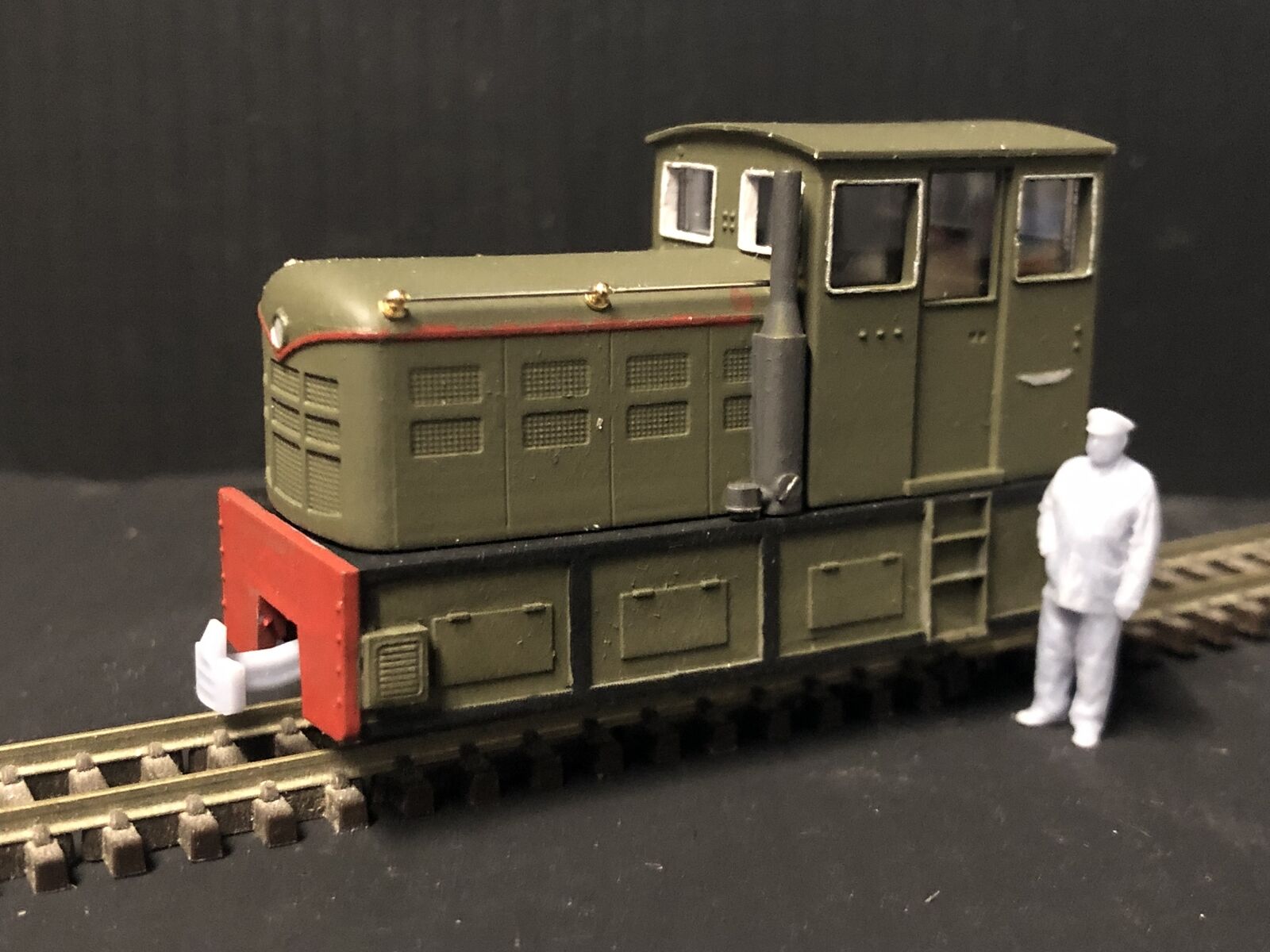 OO9 narrow gauge Fowler MFP No.4 diesel locomotive kit body to fit a Kato 11-109 chassis