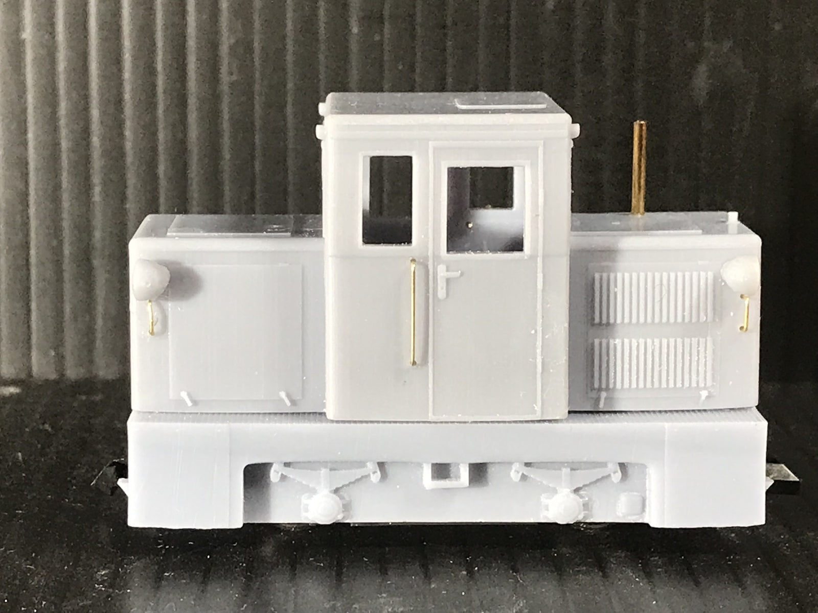 OO9 009 Hungarian forestry diesel shunter locomotive body kit for Kato 11-109 narrow gauge chassis