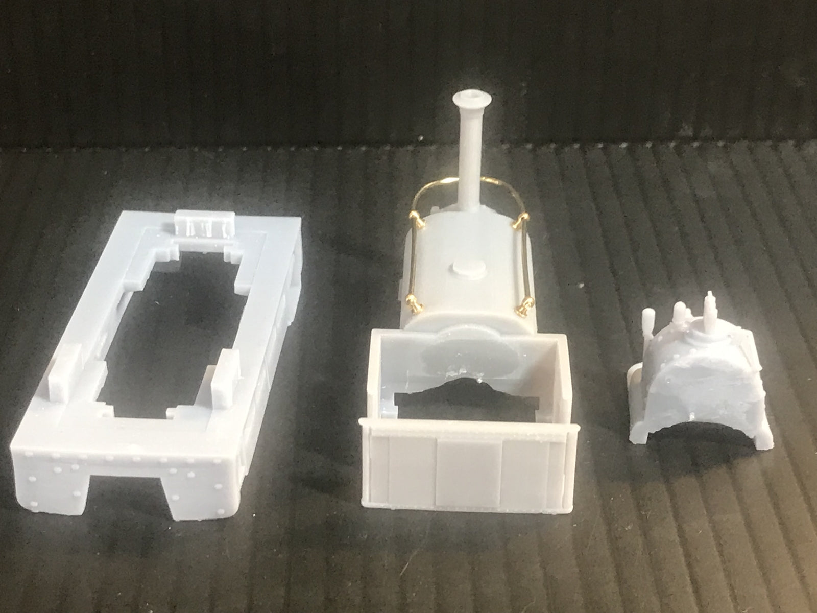 OO9 Narrow Gauge Hunslet 'Cackler' Locomotive Body Shell – 3D Printed Resin For Kato 103/109 Chassis