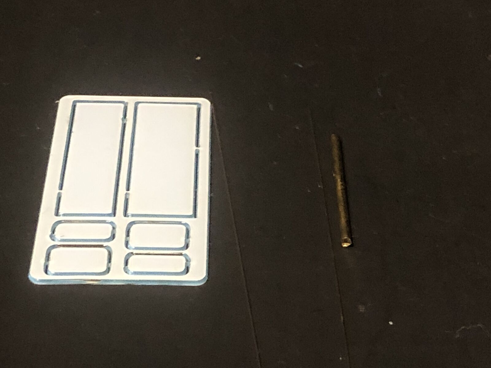 Unpainted OO9 narrow gauge Hunslet Yardmaster diesel shunter body kit to fit a BD Concepts 28mm motor bogie chassis