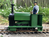 GN15 - Steam Loco - Huntsy Quarry - G-scale on 00 track using a Smokey Joe