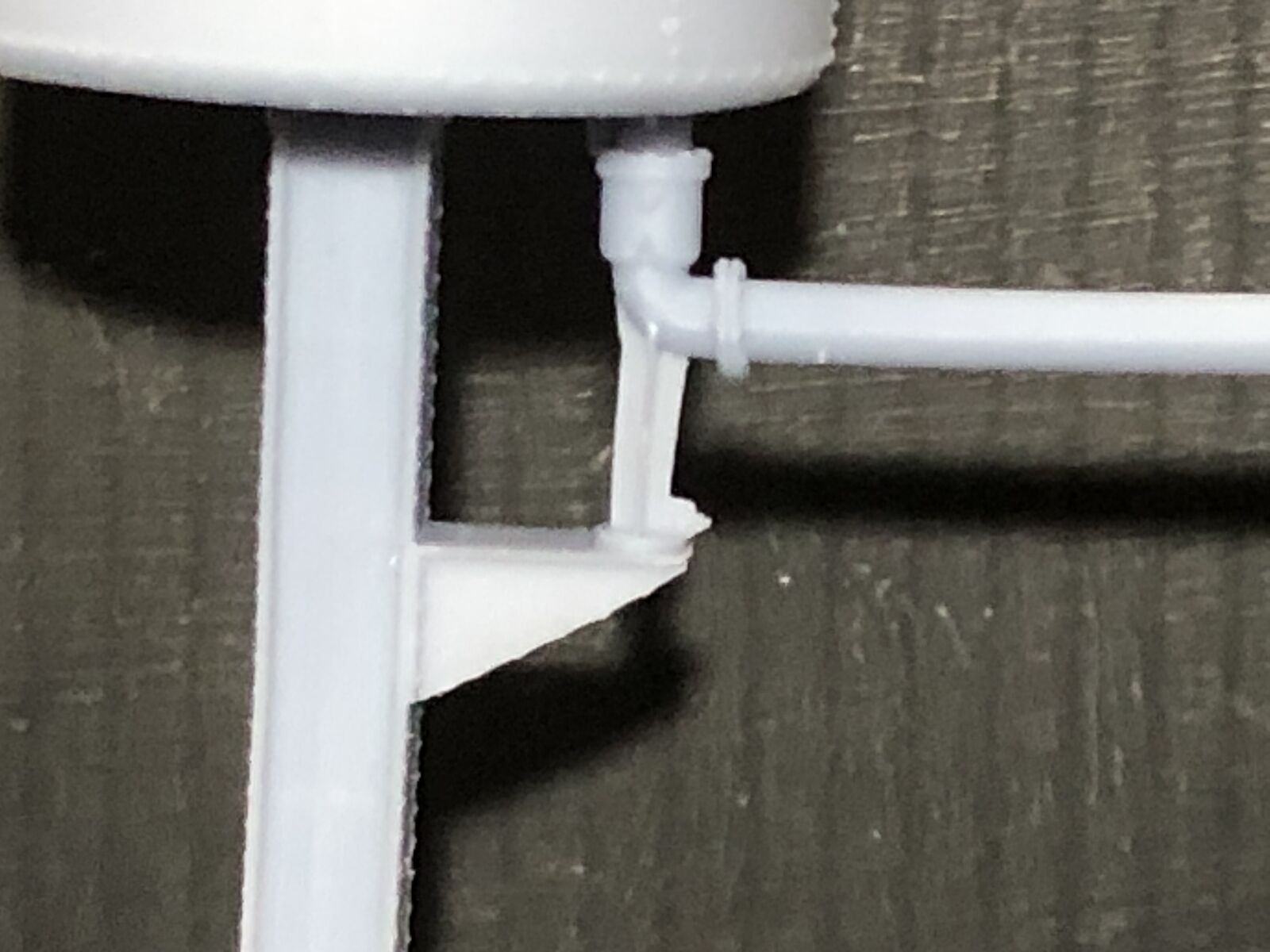 OO9 gauge GWR-style water tower kit inspired by Buckfastleigh, featuring an elevated tank on a detailed tower stand