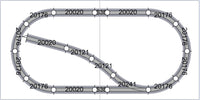 Railway Diorama and Modelling Case, 4mm construction, 60cmx30cmx25cm