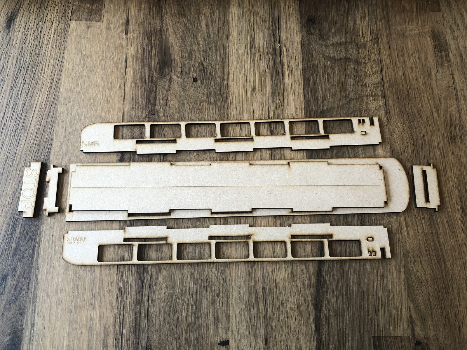 75cm model railway shelf diorama kit with optional fiddle stick and lighting, suitable for OO/HO scale layouts