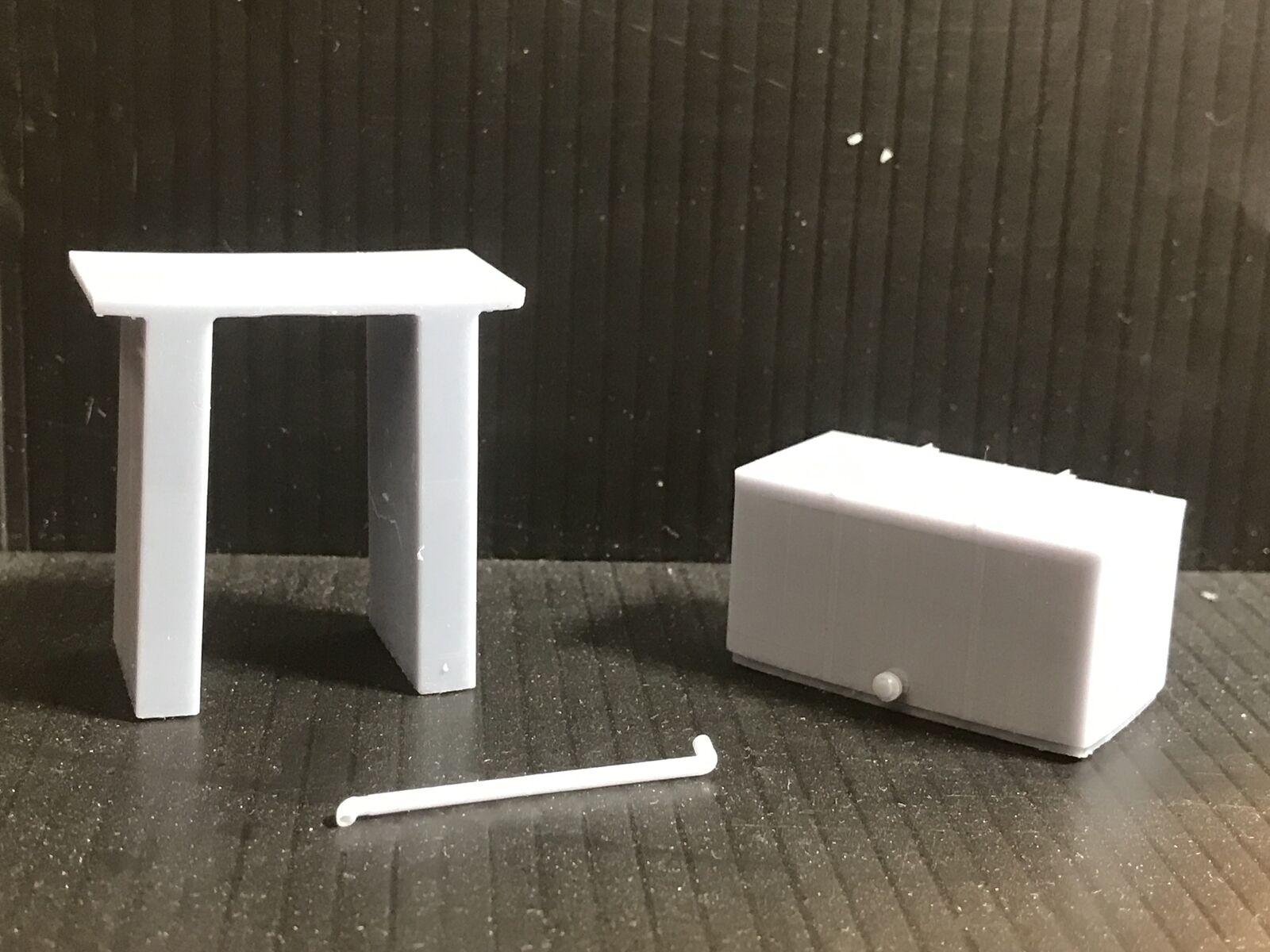 OO9 narrow gauge Beddgelert-inspired water tower kit for OO scale model railway layouts