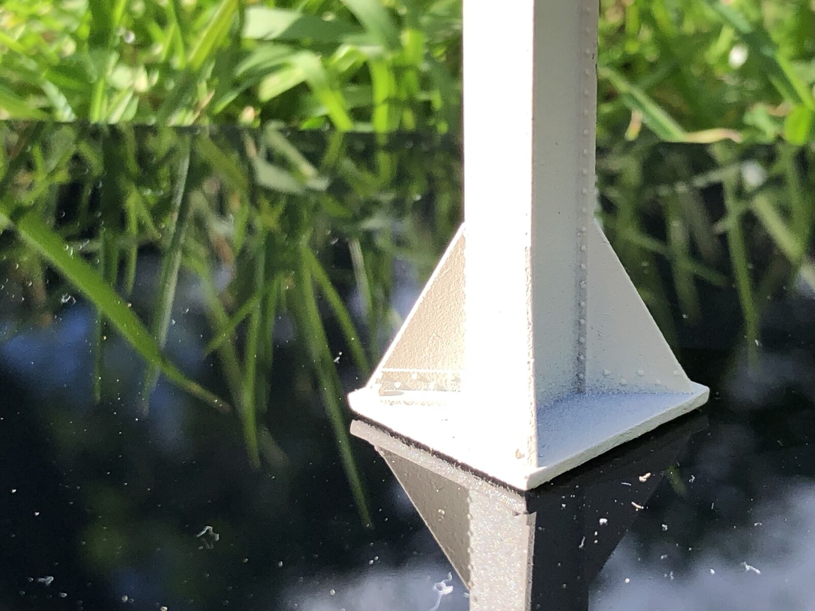 OO9 gauge GWR-style water tower kit based on Buckfastleigh, featuring an elevated tank and tower stand for model railways